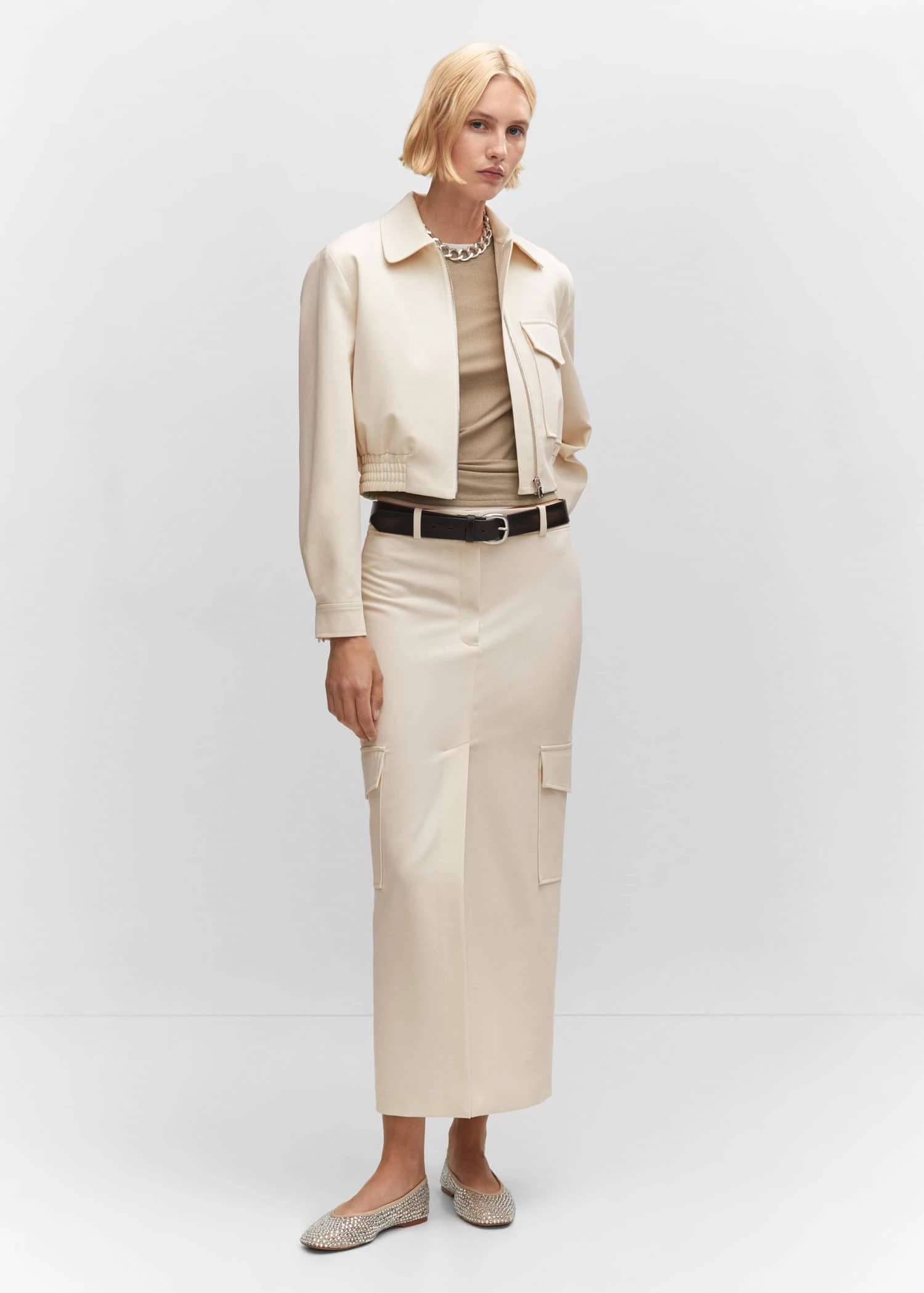 Veste Bomber Poche Cargo 2 Veste Bomber Poche Cargo – Image 2