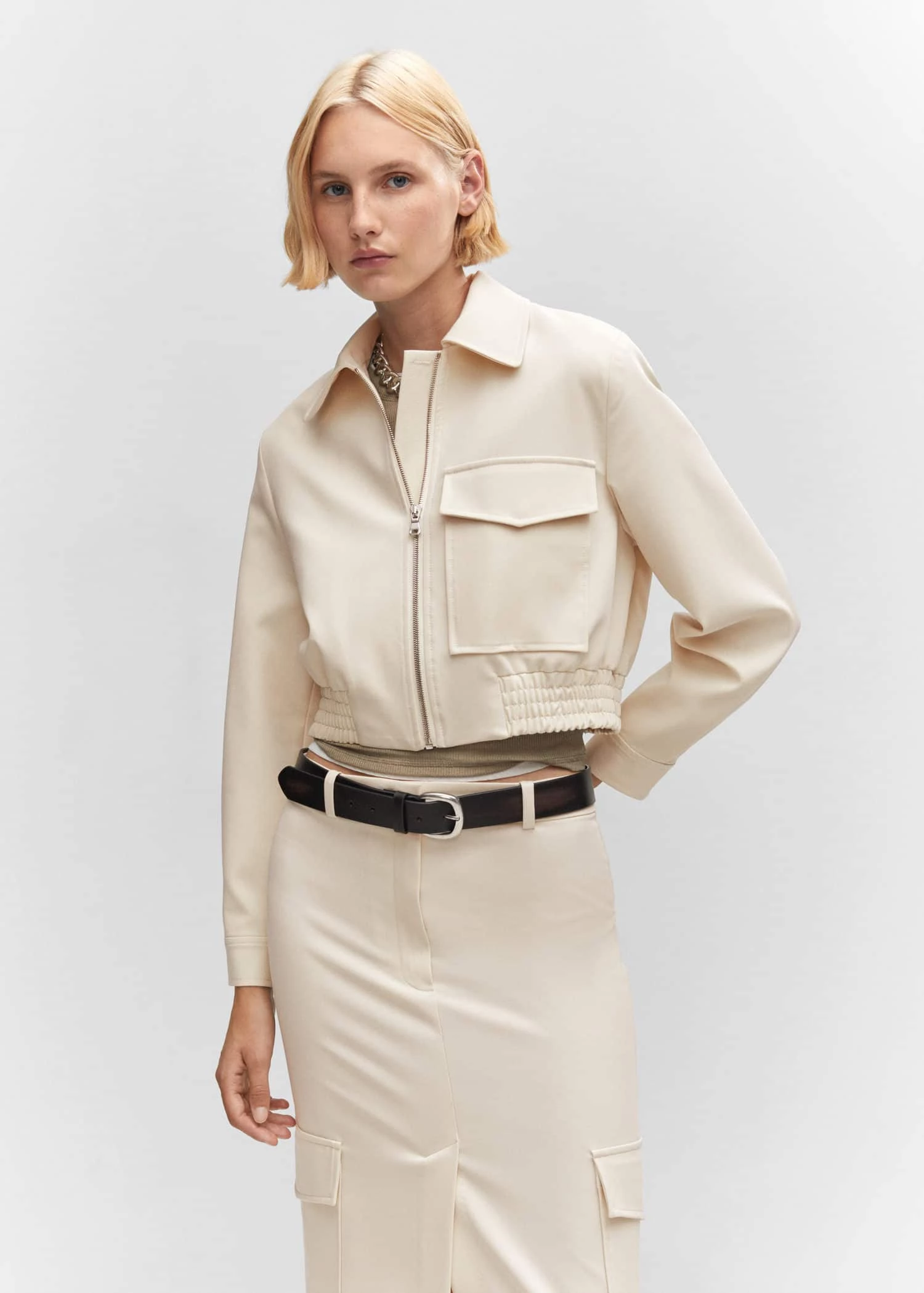 Veste Bomber Poche Cargo 1 Veste Bomber Poche Cargo