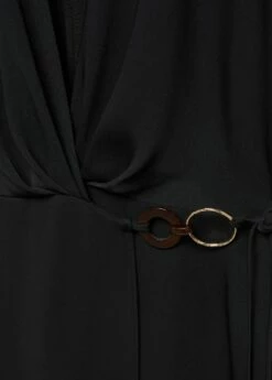 Robe Cache-cœur Détail Anneaux -New Trendy Shop 57084769 99 D8