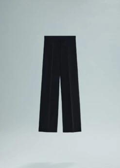 Pantalon Tailleur Palazzo Détails Satinés -New Trendy Shop 57084783 99 B