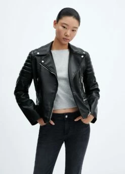 Veste Biker Similicuir