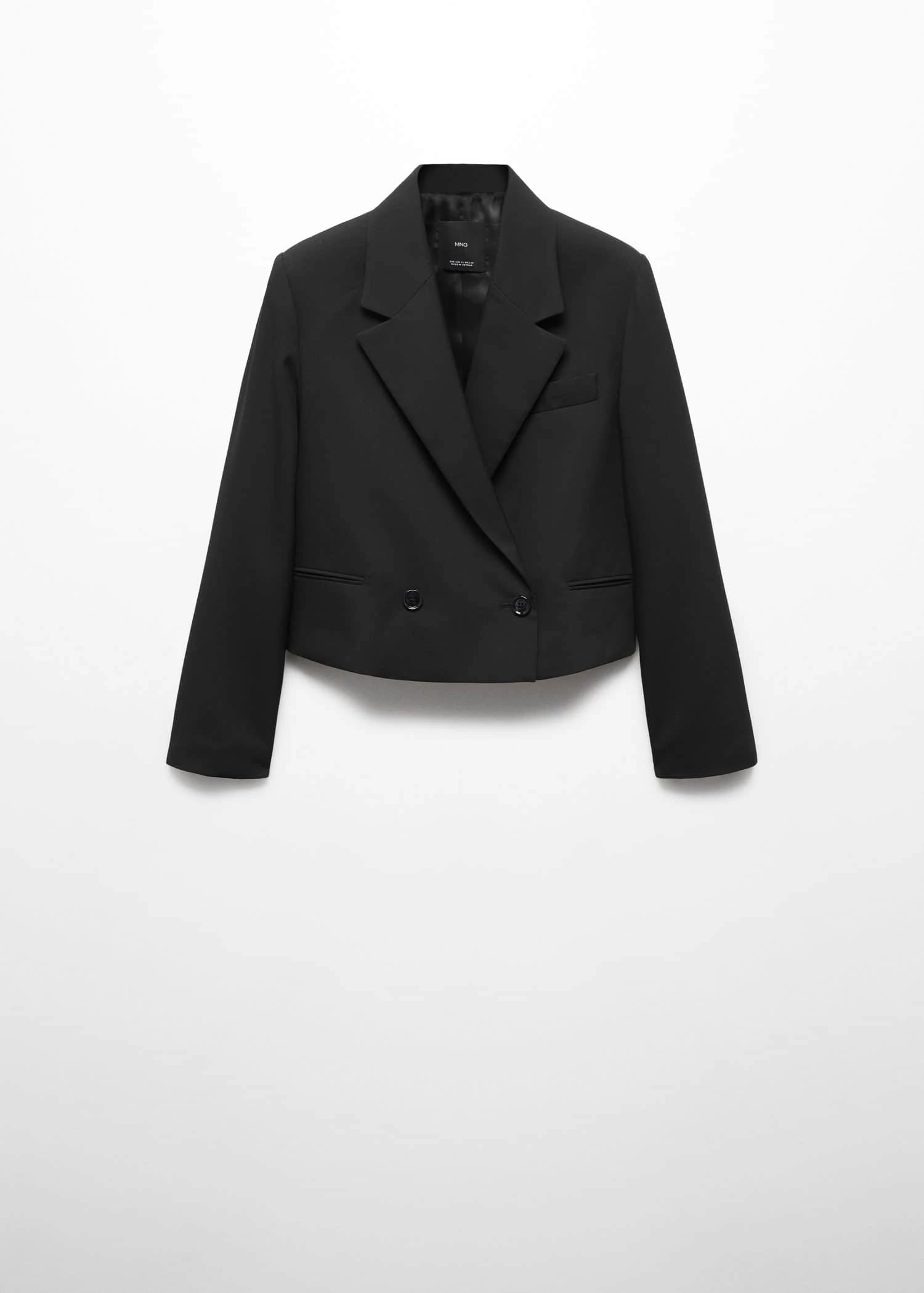 Veste Courte Double Boutonnage 8 Veste Courte Double Boutonnage – Image 8