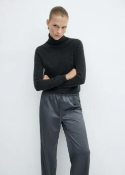 Pantalon Satiné Taille élastique -New Trendy Shop 57085148 92 D1