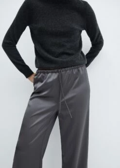 Pantalon Satiné Taille élastique -New Trendy Shop 57085148 92 D6