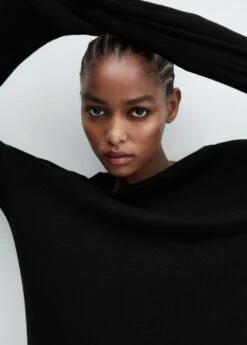 Robe Maille Col Rond -New Trendy Shop 57085793 99 D1