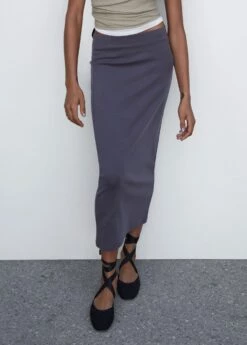 Jupe Maille Coton -New Trendy Shop 57085795 92