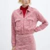 Veste Tweed Pied-de-poule