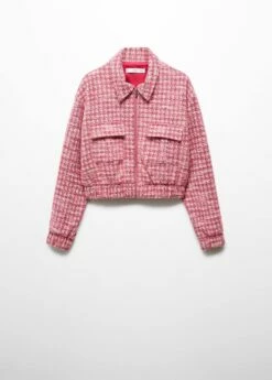 Veste Tweed Pied-de-poule -New Trendy Shop 57085797 85 B