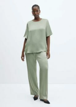 Blouse Satinée -New Trendy Shop 57085976 40 D3