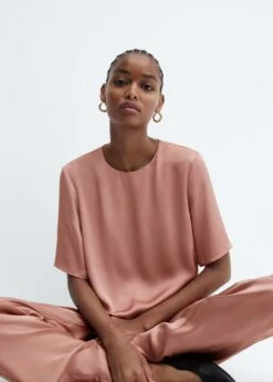 Blouse Satinée -New Trendy Shop 57085976 81 D2