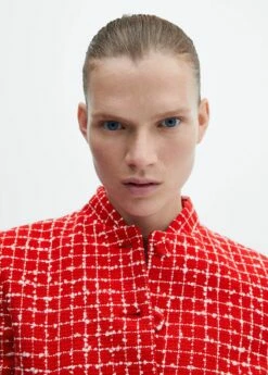 Veste Tweed Style Bomber -New Trendy Shop 57086010 70 D1