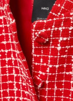 Veste Tweed Style Bomber -New Trendy Shop 57086010 70 D8