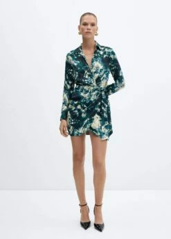 Robe Tie And Dye Détail Nœud -New Trendy Shop 57086024 43 99999999 01