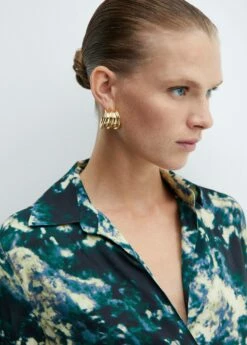 Robe Tie And Dye Détail Nœud -New Trendy Shop 57086024 43 D1