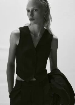 Gilet De Costume Laine -New Trendy Shop 57086025 99 D6