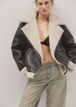 Veste Double Face Similicuir -New Trendy Shop 57087702 99 D7