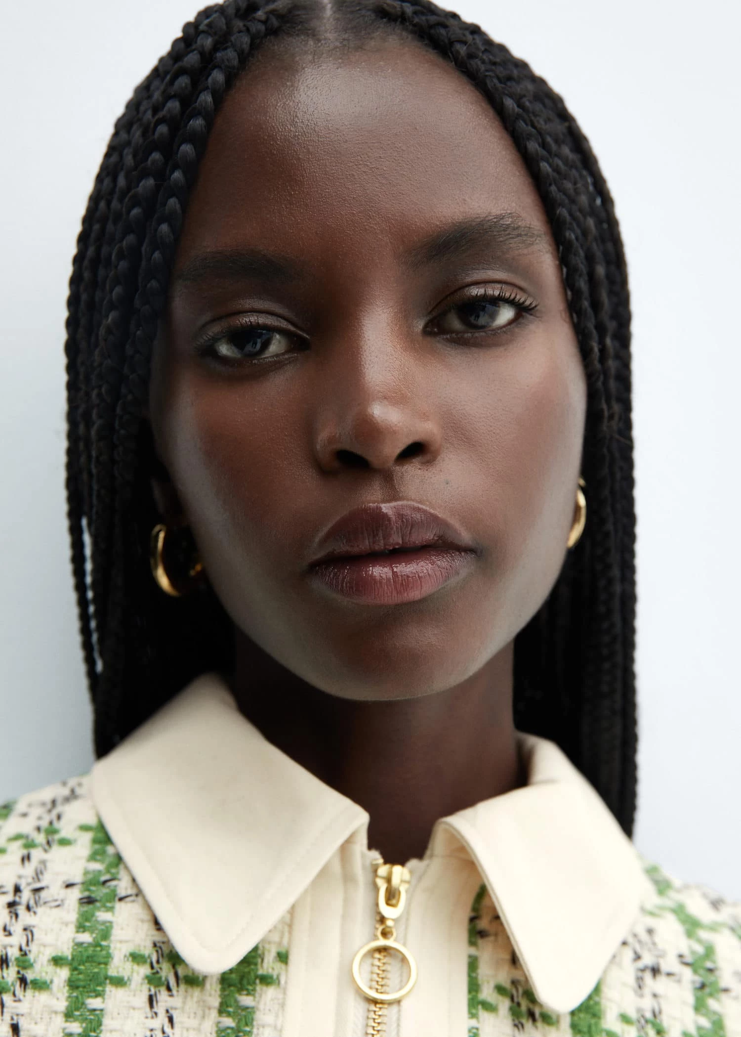 Robe Tweed Fermeture Éclair 4 Robe Tweed Fermeture Éclair – Image 4