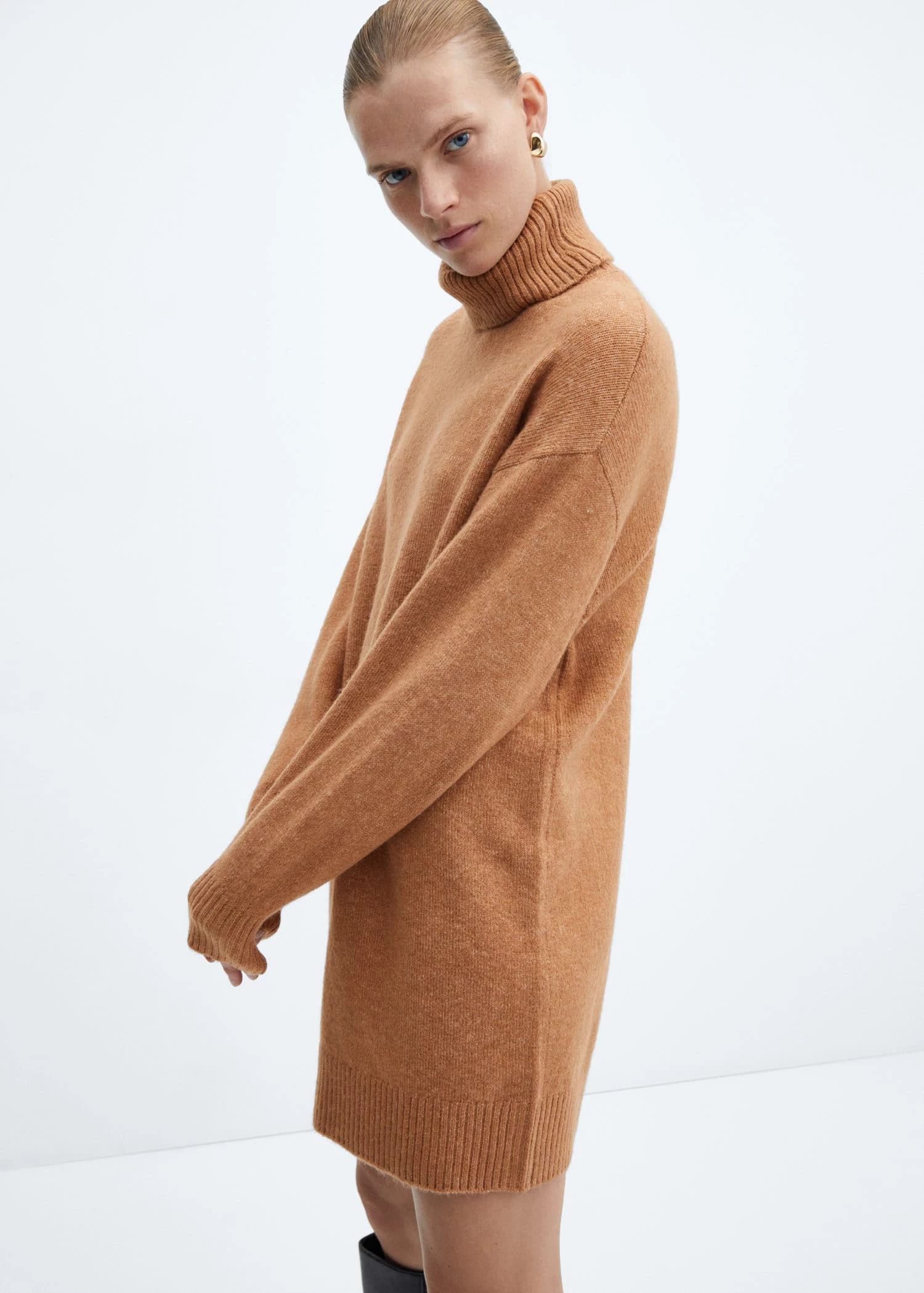 Robe Maille Col Roulé 8 Robe Maille Col Roulé – Image 8