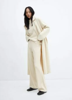 Pantalon Droit Maille -New Trendy Shop 57087741 05 D2