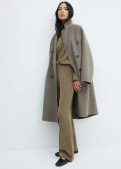 Pantalon Droit Maille -New Trendy Shop 57087741 95 D2