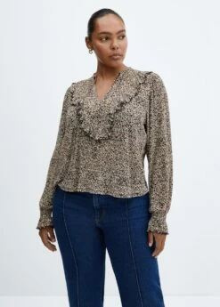 Blouse Fluide Volantée -New Trendy Shop 57087745 99 D5