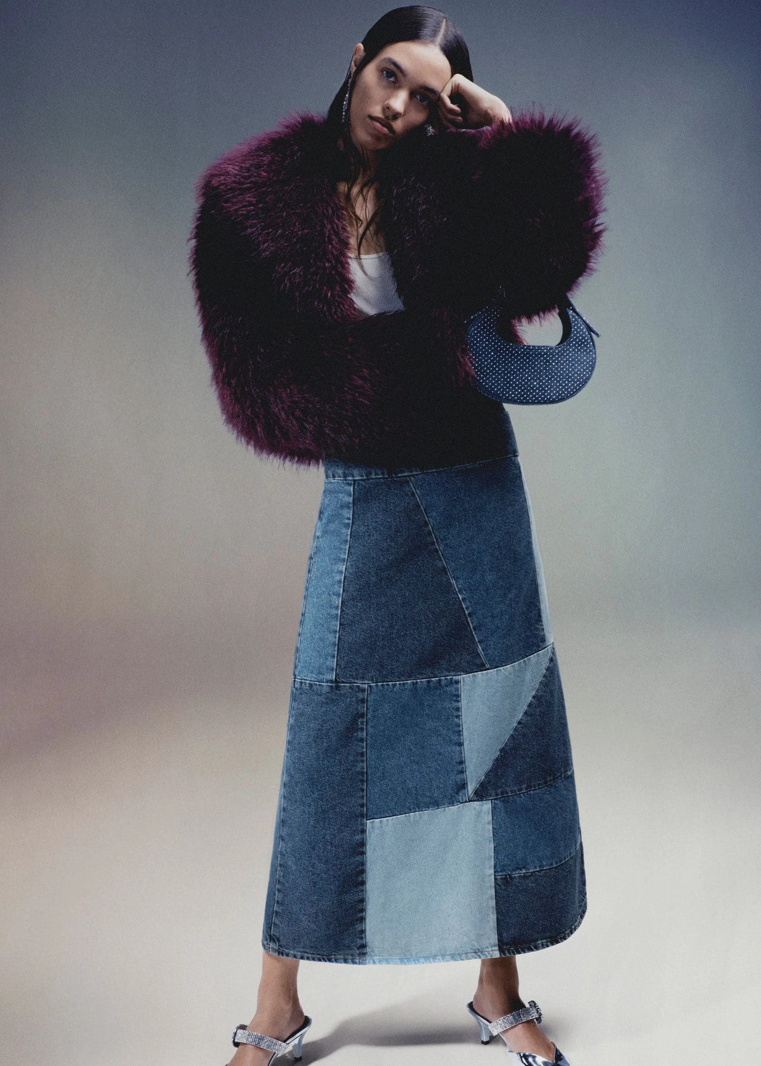 Jupe En Jean Patchwork 5 Jupe En Jean Patchwork – Image 5