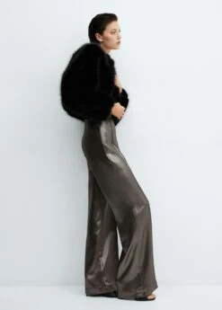 Pantalon Effet Métallisé 11 Pantalon Effet Métallisé -New Trendy Shop 57087900 PL D2