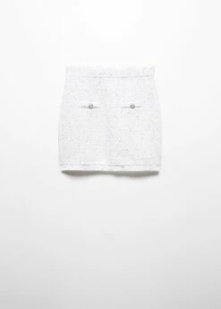 Jupe Tweed Boutons -New Trendy Shop 57089086 05 B