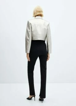 Veste Crop Foil -New Trendy Shop 57089087 PL R