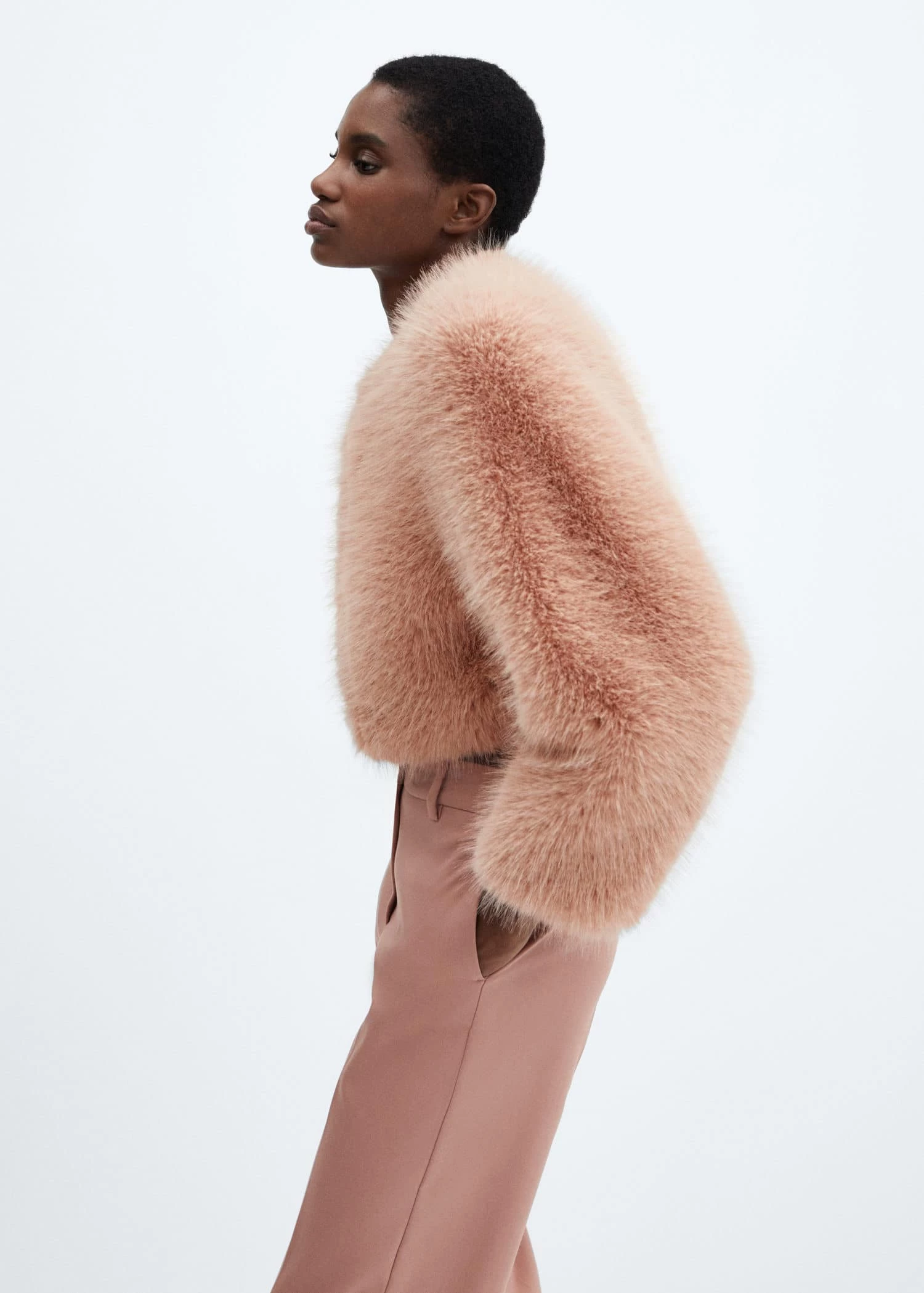 Veste Fausse Fourrure 4 Veste Fausse Fourrure – Image 4