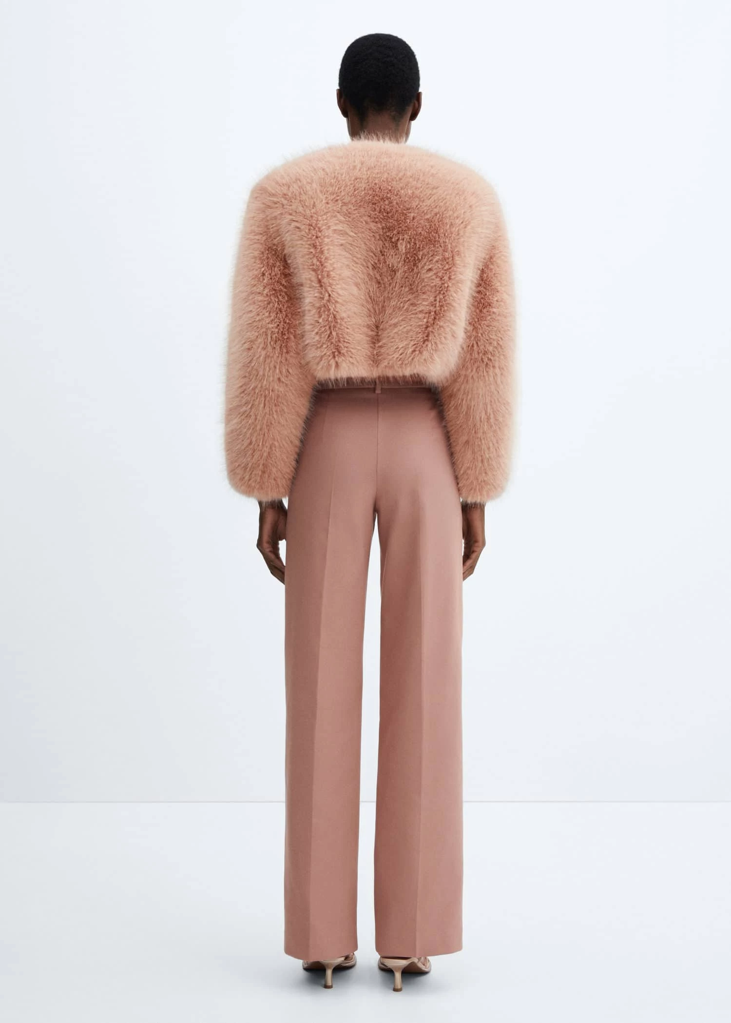 Veste Fausse Fourrure 3 Veste Fausse Fourrure – Image 3