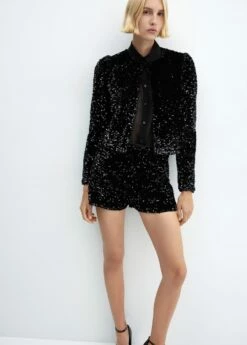 Veste Brodée Sequins -New Trendy Shop 57089098 99 D2