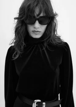 Blouse Velours 9 Blouse Velours -New Trendy Shop 57089113 99 D1