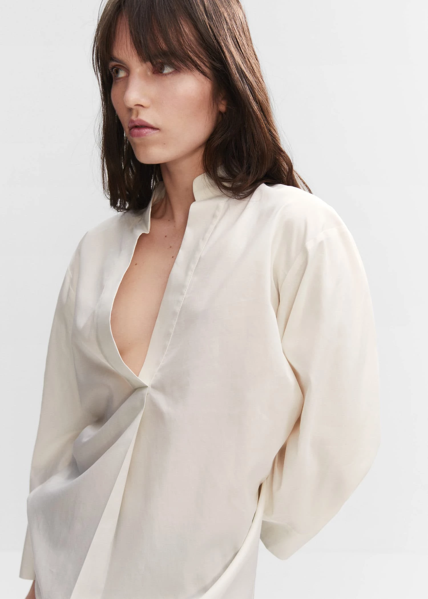 Blouse Oversize Col V 11 Blouse Oversize Col V – Image 11