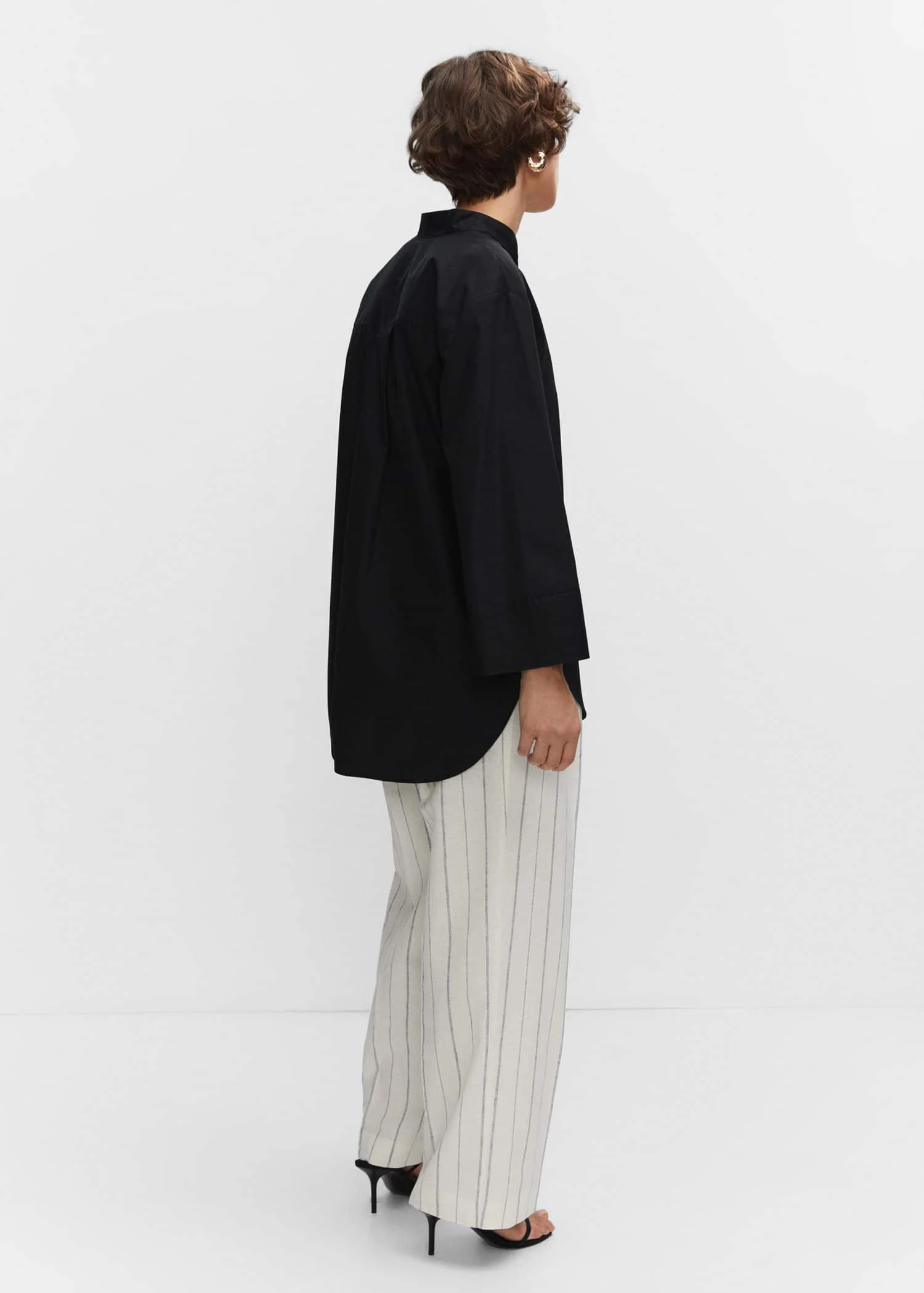 Blouse Oversize Col V 3 Blouse Oversize Col V – Image 3