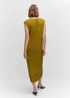 Robe Détails Plissés -New Trendy Shop 57090762 37 R