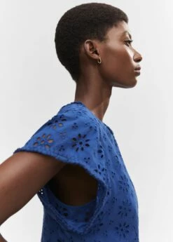 Robe Détails Ajourés Broderies -New Trendy Shop 57092002 52 D1