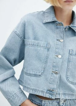 Surchemise Jean Poches -New Trendy Shop 57092878 TC D6