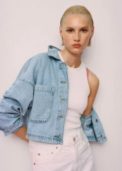 Surchemise Jean Poches -New Trendy Shop 57092878 TC D7