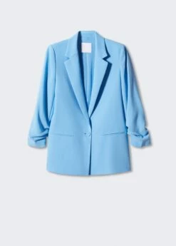 Veste Manches Froncées -New Trendy Shop 57093795 50 B