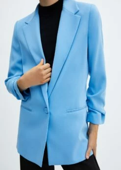 Veste Manches Froncées -New Trendy Shop 57093795 50 D6