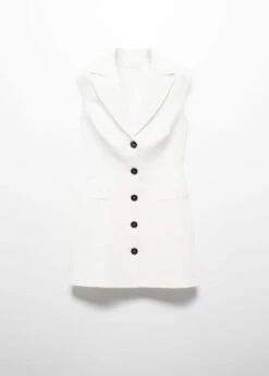 Robe Style Gilet Boutons 20 Robe Style Gilet Boutons -New Trendy Shop 57093798 02 B