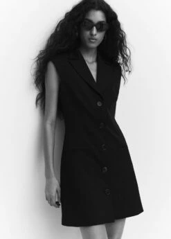 Robe Style Gilet Boutons 25 Robe Style Gilet Boutons -New Trendy Shop 57093798 99 D6