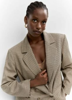 Veste Croisée Bouton 25 Veste Croisée Bouton -New Trendy Shop 57093801 30 D4