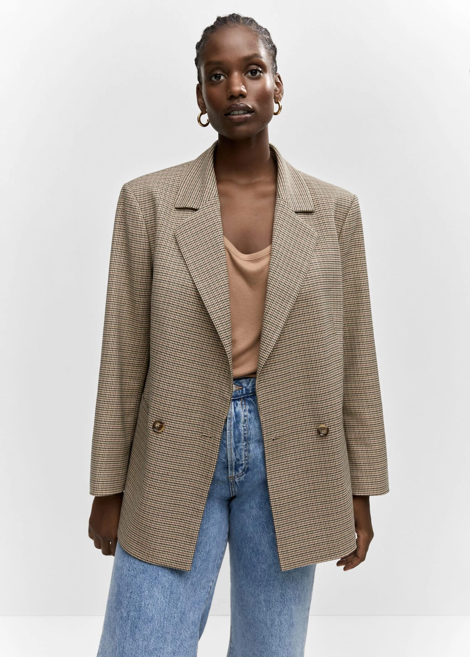 Veste Croisée Bouton 7 Veste Croisée Bouton – Image 7