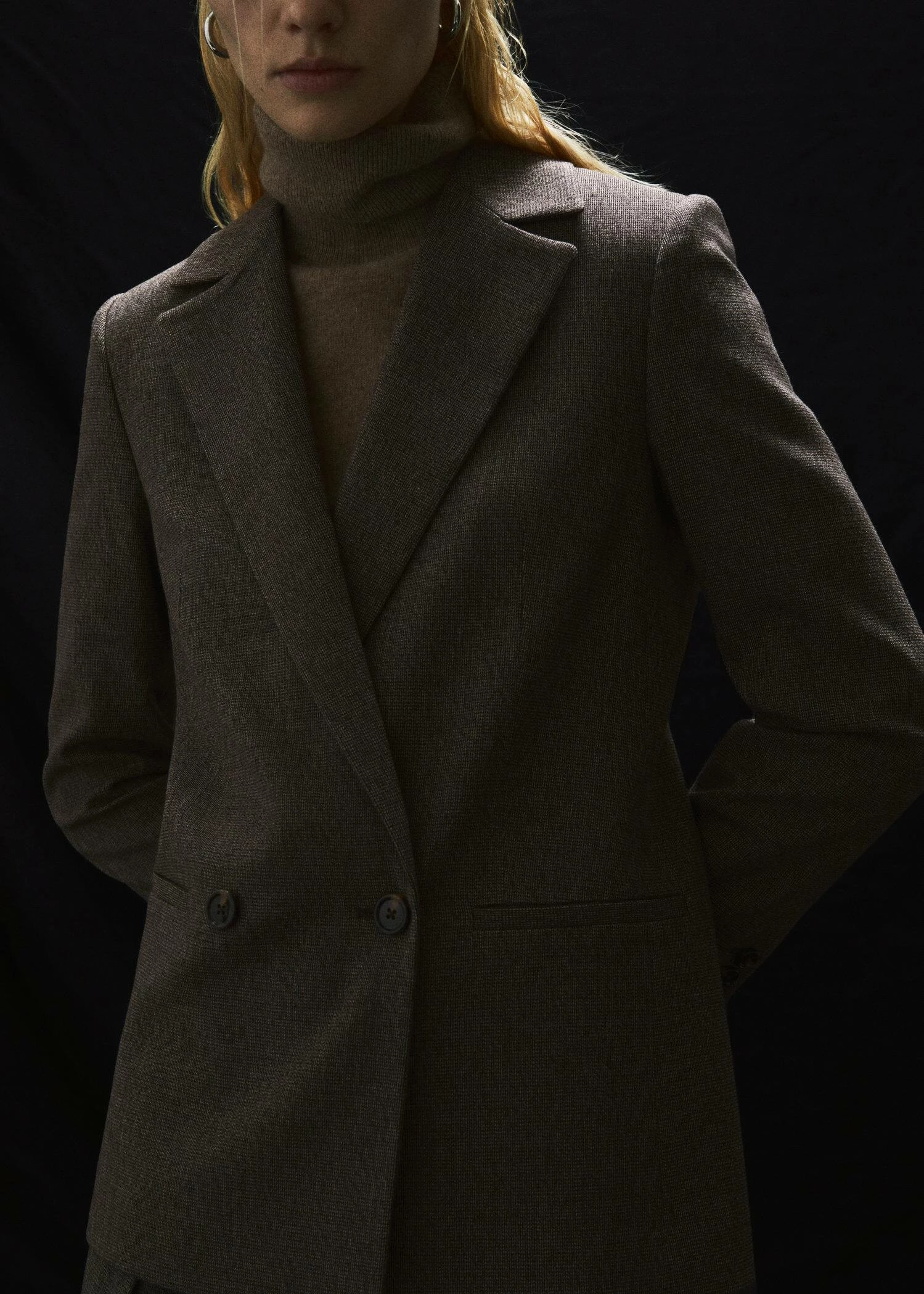 Veste Croisée Bouton 17 Veste Croisée Bouton – Image 17