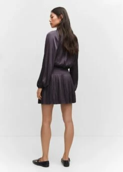 Robe Plissée Satinée -New Trendy Shop 57093803 95 R