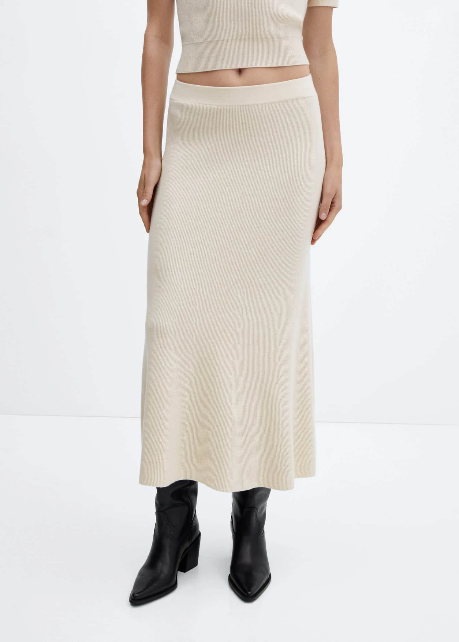 Jupe Midi Maille 7 Jupe Midi Maille – Image 7