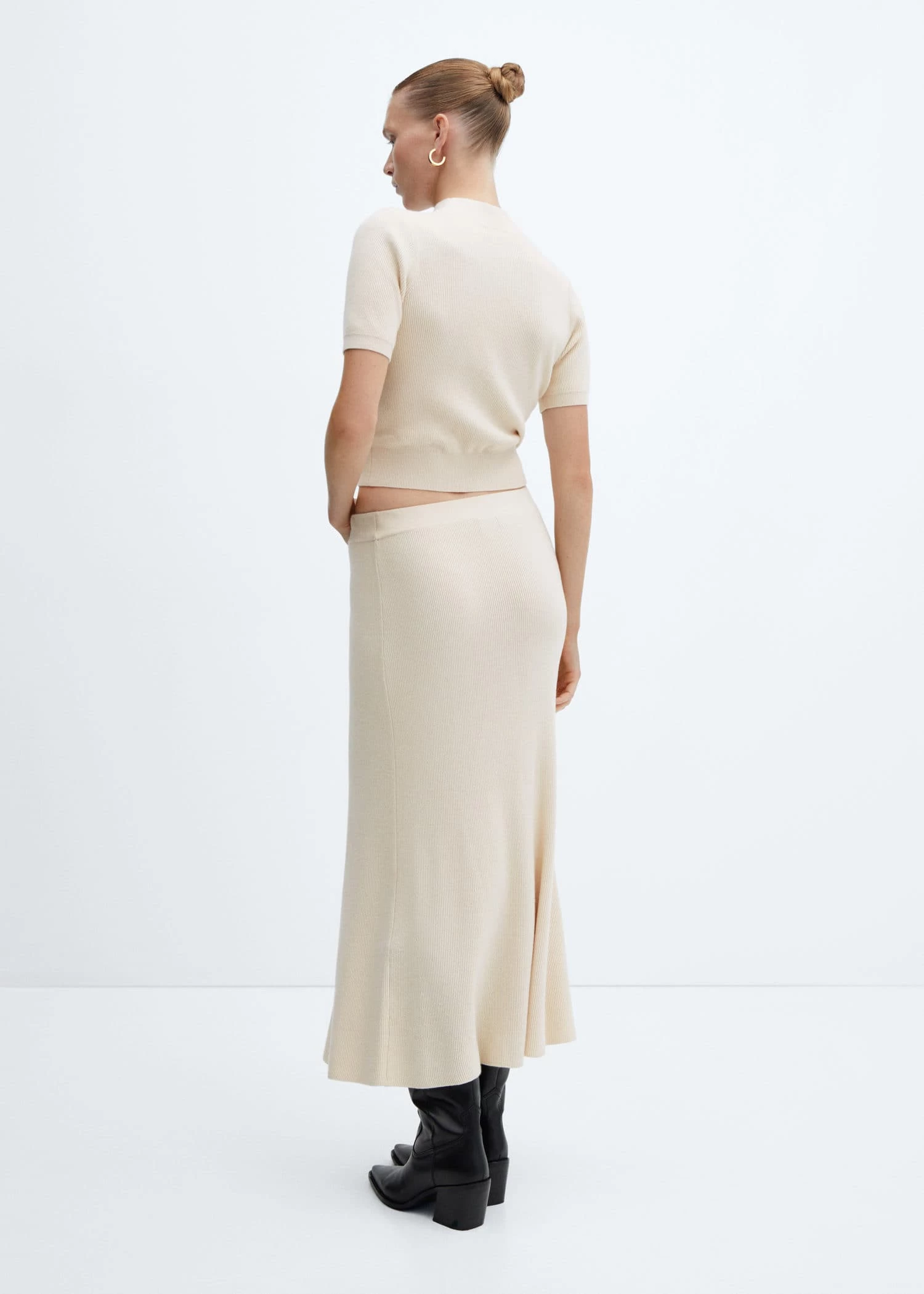 Jupe Midi Maille 9 Jupe Midi Maille – Image 9