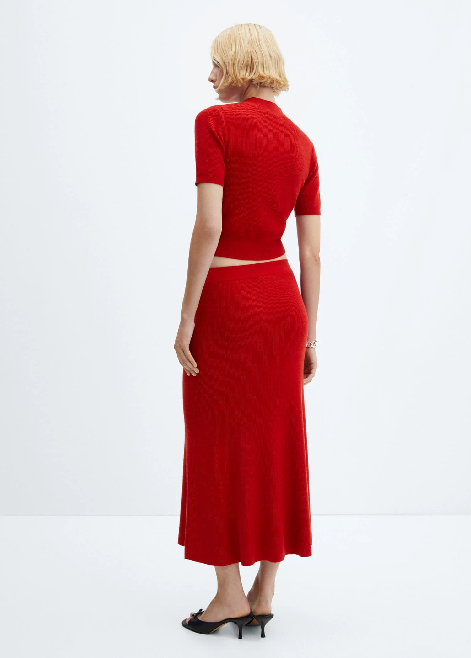 Jupe Midi Maille 3 Jupe Midi Maille – Image 3